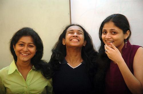 We are three friends. - friendship is best.We are three friends.