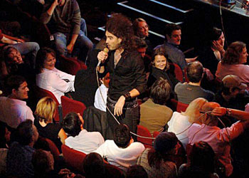 Russell Brand - Russell brand performing.
