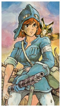 Nausiccaa - Nausiccaa from Miyazaki's classic