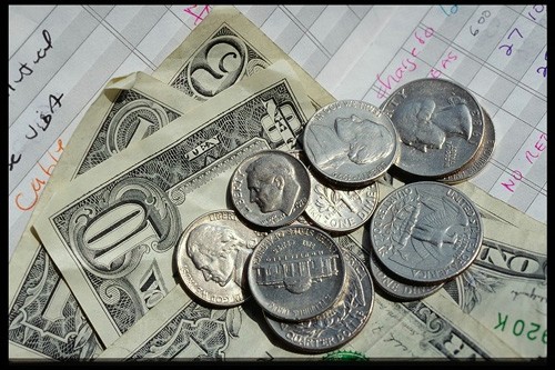 My pocketmoney - This is my pocketmoney ! I earned this in 2 days !