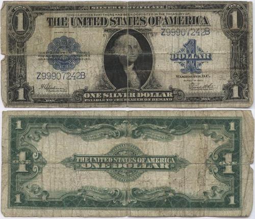 USA Dollar - USA dollar from both sides ! Very usefull for money cheaters !