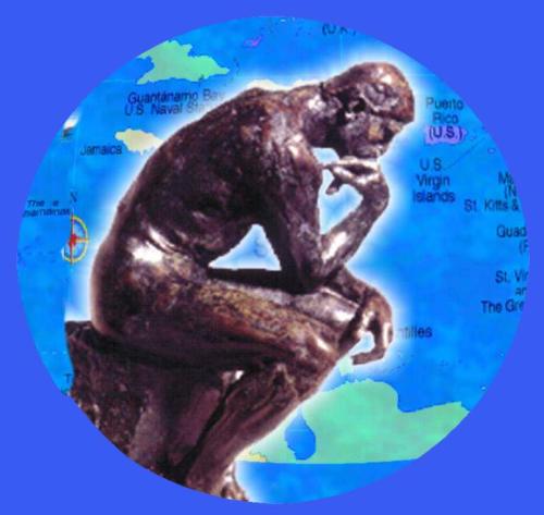 Thinking.....all alone.... - This man doesnot think of changing his world..