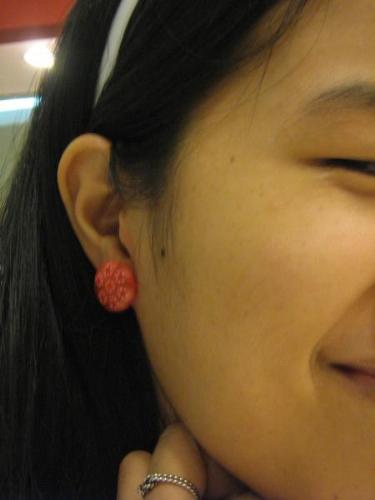 my earring - my earring, my ring, my mole, and my chinky eyes