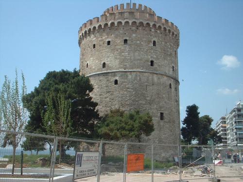 white tower - in saloniki gr