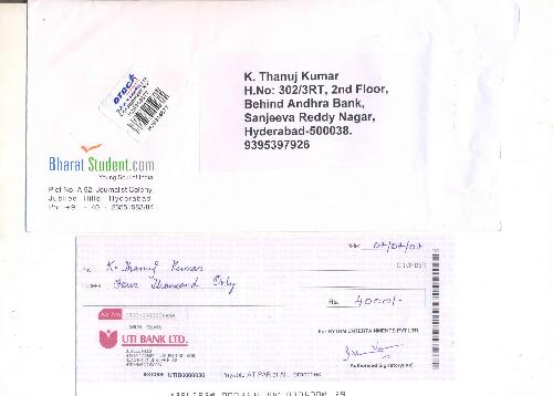 BharatStudent.com Salary Proof - salary proof