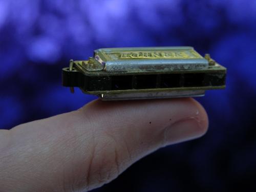Miniature Harmonica - This harmonica can actually be played. It is made by Hohner and is one full octave.
