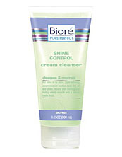 Biore Shine Control Cream Cleanser - This is a picture of the product that I was able to buy at Dollarama this weekend. It normally retails for $9.99-$11.99.