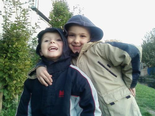 my boys - my 2 boys jodan 6 and tommy 4, the best things in my life!!