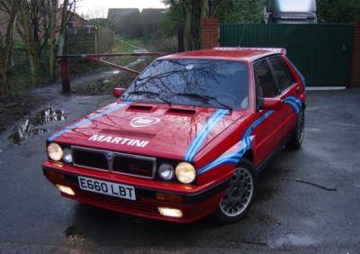 Lancia - my boyfriend used to have one of these cars, he loved it to pieces, it grew on me too, i just seem to be able to spot them a mile off and thought id share it with mylotters