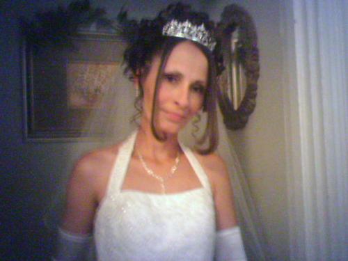 My sister in law Sully on her wedding day 7-14-07  - My sister in law Sully on her wedding day 7-14-07 Very pretty picture of her.