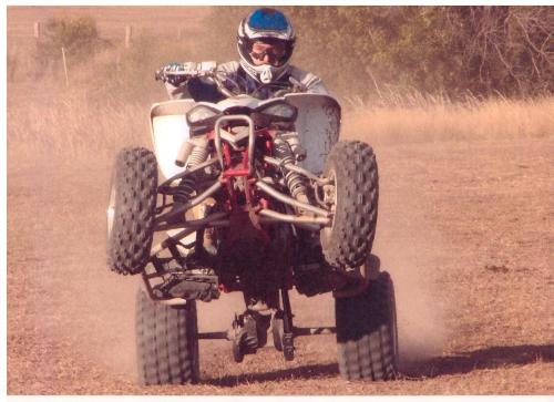 Playing in the dirt.. - My mate playing in the dirt.....