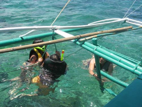 snorkeling in bora - I love it so much really.