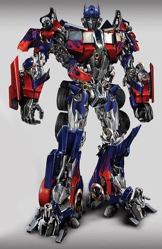 Optimus Prime - Display of Optimus Prime as in the movie