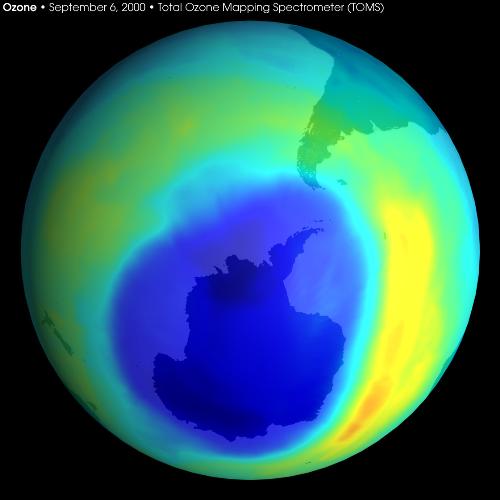 the ozone hole over antartica! - The effect of global warming!!!!!!!