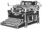 typerwriter - I can't send you a real typewriter, but how about a virtual one? Do you like? My mom used to have one very similar to this one, only hers was pink. :)