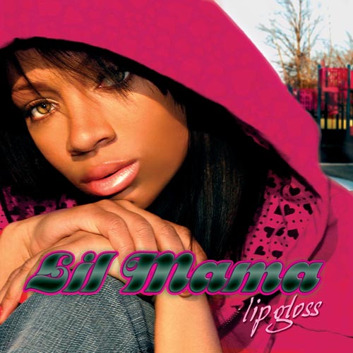 Lil Mama - Lil Mama posing in front of her hood. New York, New York