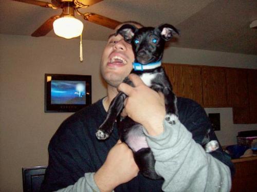 My Pictures - Picture of me and 1 of my dog