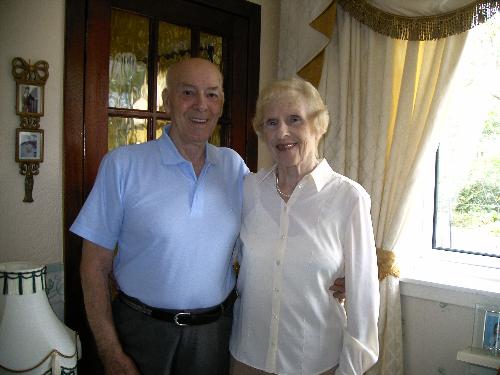My Mum and Dad - A special couple , Mam and Dad taken on Saturday the 14th of July their 68th wedding anniversary xx