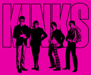 the kinks - tee shirt of the band called the kinks