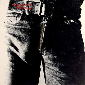 the rolling stones - the rolling stones' sticky fingers CD cover