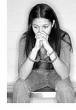 A girl in a deep thought - deep thought A girl in a deep thought - deep thought