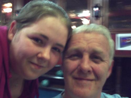 My dad - Me and my wee dad, Kenny McFall