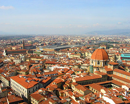 Florence - rooftops of florence