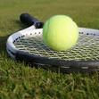 tennis - tennis ball and raquet