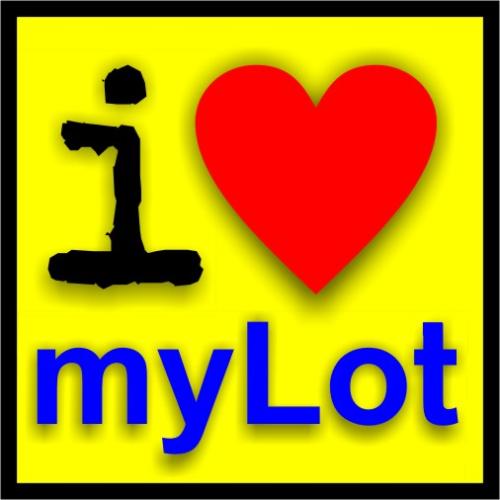 i love myLot - digital sketch done by my hubby, please feel free to use it