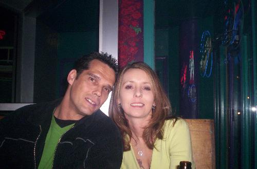 Out to dinner with friends - This is the first time me and hubby been out with our friends in years. We are having dinner at Wicks Pizza.