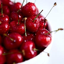 Bowl Of Fresh, Juicy Cherries - A bowl full of heaven!