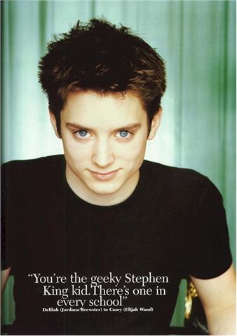Frodo Baggins - It's Frodo Baggins from shire,the Lord of the Ring, he..he.. Oh, he's very cute.. what do you think?
