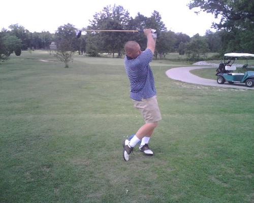 Doing what I Do - Just hitting the ball over 300 yards