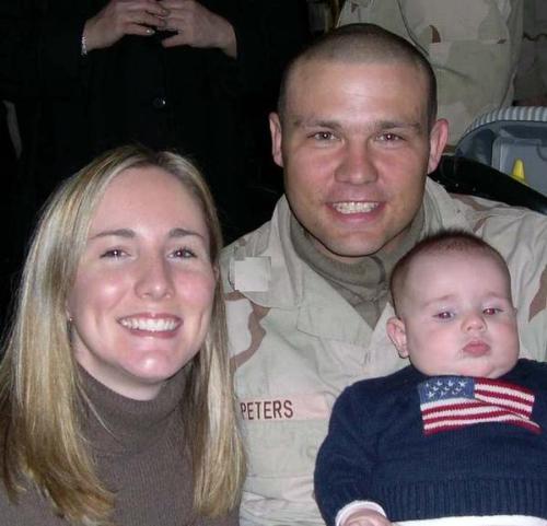 returning from Iraq - The first time I saw my son since he was 2 weeks old. I don't think there has ever been a more anticipated moment than this one, being back with Katie and Zach.