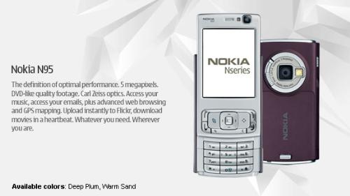handphone - n95...one of my favourite model...