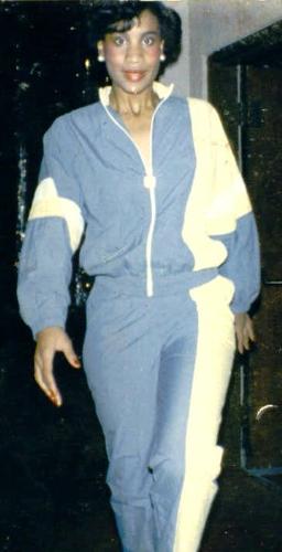 My Middle Sister -  This is a picture of my middle sister when she was modeling.