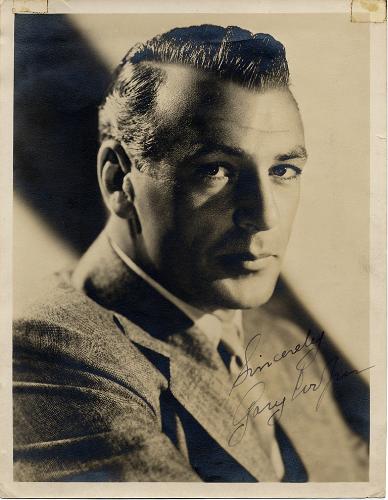Gary Cooper Hollywood Star - Gary Cooper was one the best loved and most admired actors in Hollywood during the 1930s,1940s,and 1950s A versatile actor,Gary starred in many different plays Romance,Adventure,Drama,and Westerns,He is however best remembered for his roles in Western Movies,the most memorable one being 'High Noon' in the 1950s.
