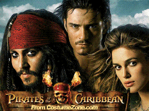 Pirates of the Caribbean - Pirates of the Caribbean is a multi-billion dollar Walt Disney franchise encompassing a theme park ride, a series of films and spinoff novels as well as numerous video games and other publications. As of August 2006, Pirates of the Caribbean attractions can be found at four Disney theme parks and their related films have grossed more than US$2.4 billion.