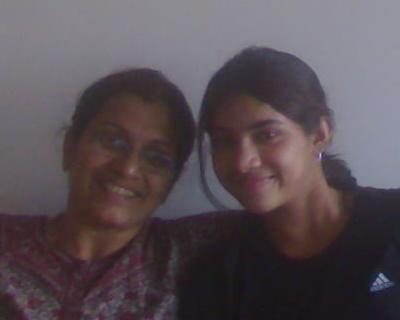 mother - its my mom n me....she's the world for me !!