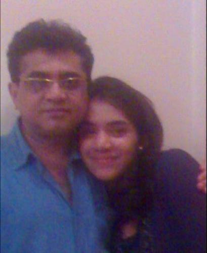 father - me n dad.....luvv u....mwah
