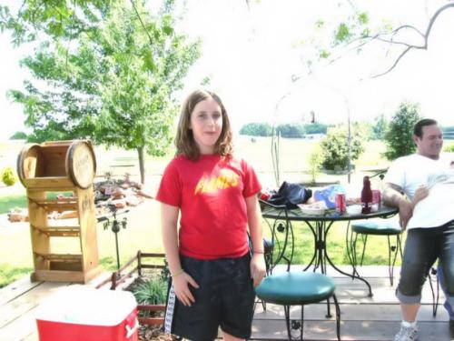 megan marie - at the family barbacue