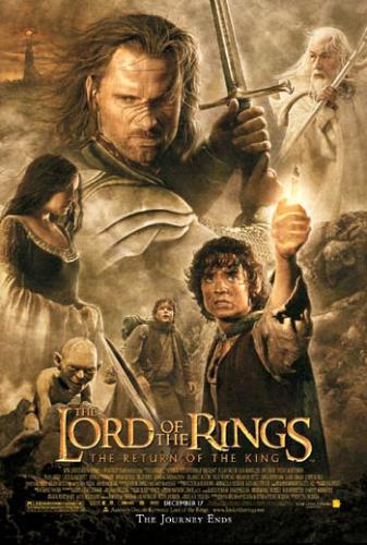 The Lord of the Rings - Movie poster for The Lord of the Rings: The Return of the King