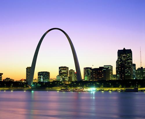 Missouri - The St. Louis Arch in St. Louis, Missouri.