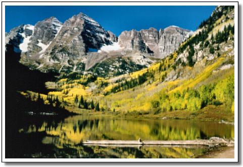 The Rocky Mts. - The Rocky Mountains in Colorado.