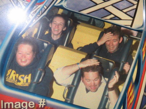 group from california - on a rollercoaster in LA