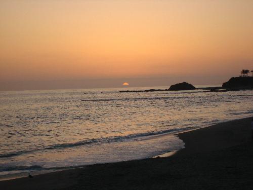 my photgraphy at beach - this is the picture I took at laguna beach ,A beautiful sunset.