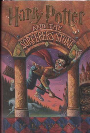 Harry Potter and the Sorcerers Stone - First Harry Potter book cover