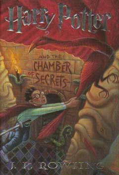 Harry Potter and the Chamber of Secrets - Harry Potter book number 2 cover