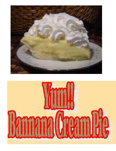 Pie - Banana Cream Pie
