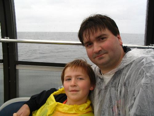 Father - Me & Son in Gaspe